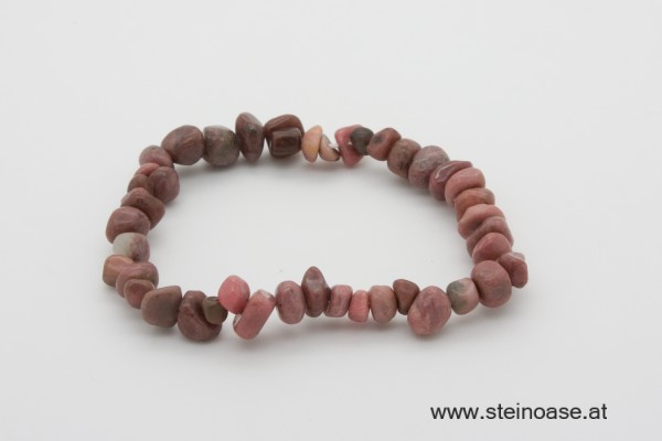 Armband Rhodonit 'Nuggets-Splitter'